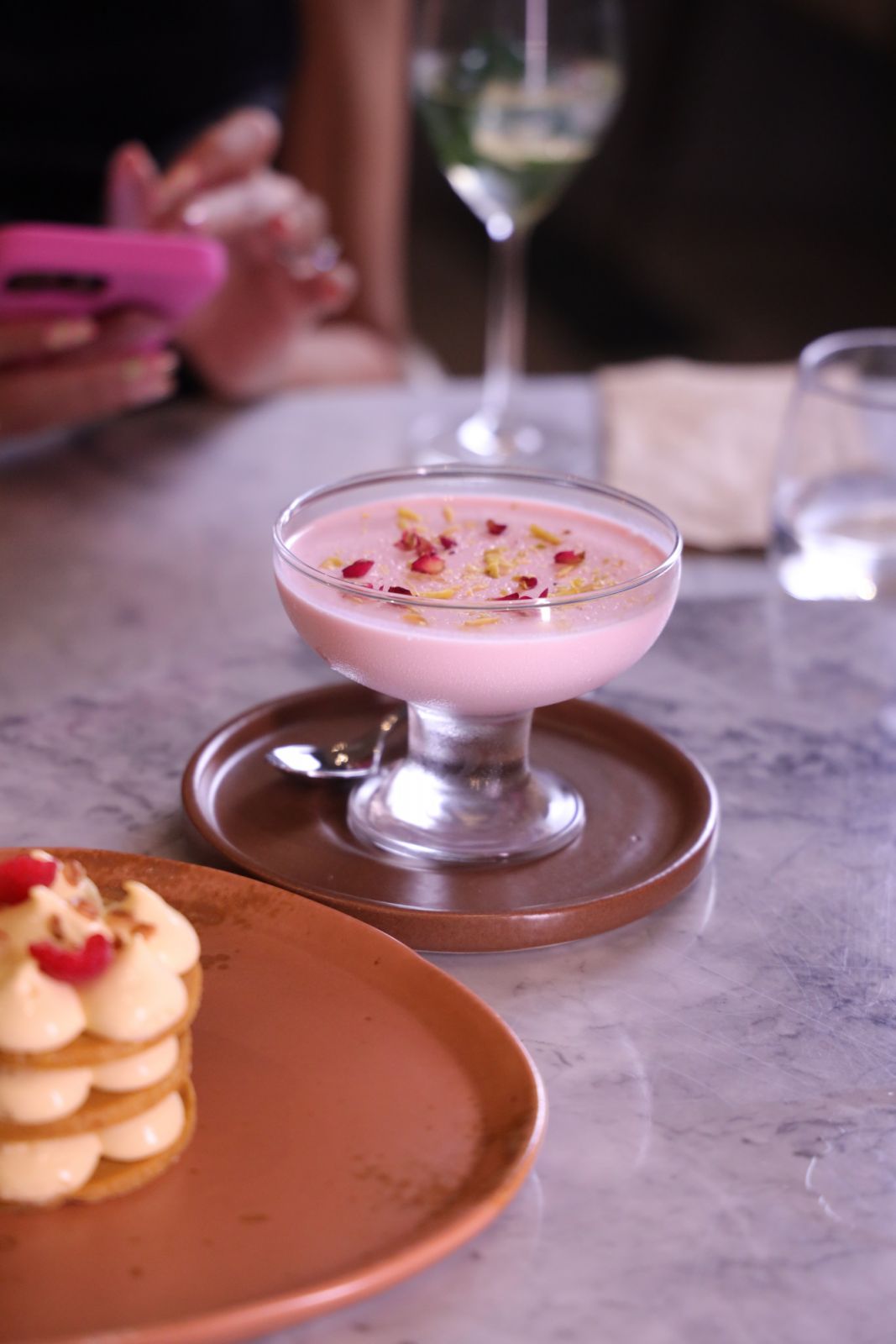 Rose pistachio panna cotta (Photo: Coast by Kayra)