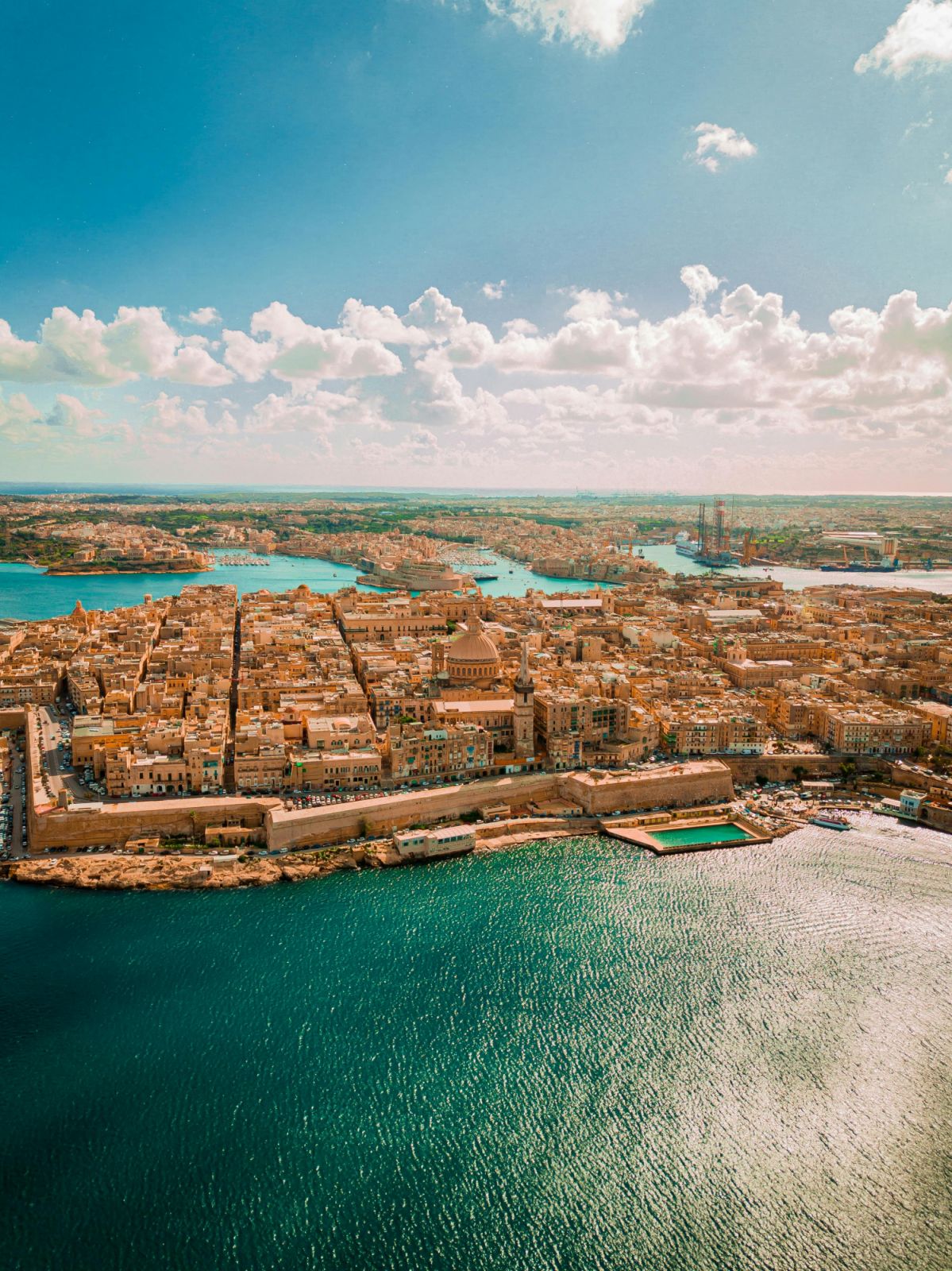 An aerial photograph of Valletta, Malta (Photo: Som Thapa Magar/Pexels)