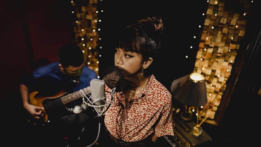 Songbird Faye Yupano and Bass player Bergan Nuñez, core duo of Project Yazz (Photo: Project Yazz/Instagram)