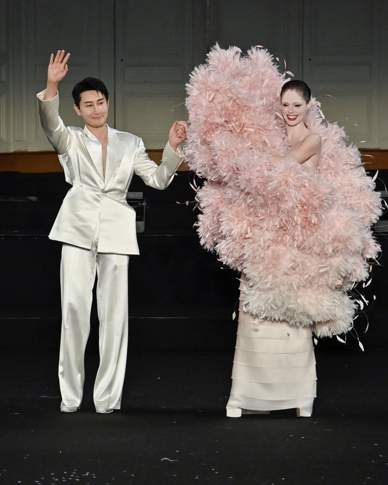 Finale of Cheney Chan Private autumn-winter 2024 couture show