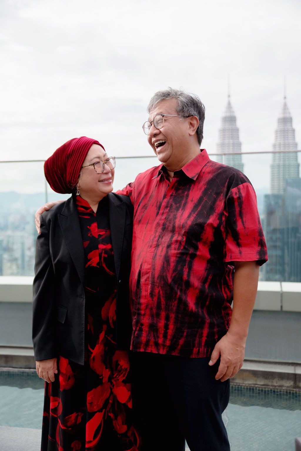Tan Sri Dr Jamilah Mahmood and Datuk Dr Ashar Abdullah