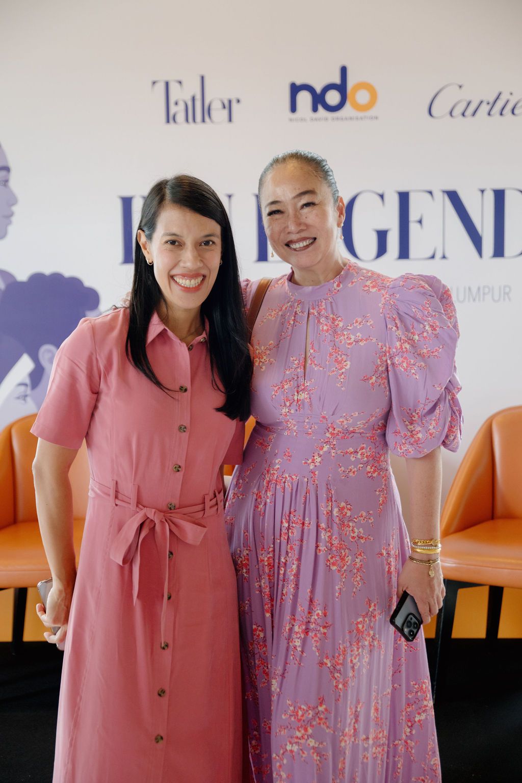 Datuk Nicol David and Gerrie Beh