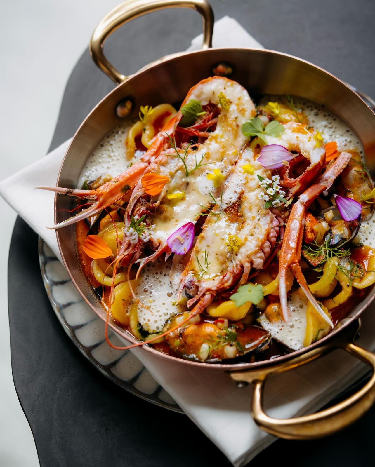 The Seafood Orecchiette, a signature of Le Pristine (Photo: Facebook / Le Pristine)