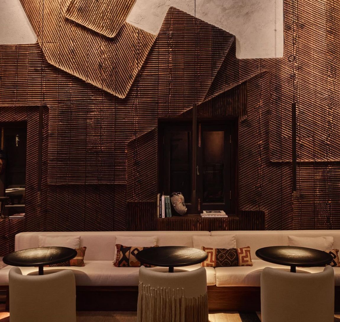 The earthy interior at Tamba is a nod to West Africa’s culture (Photo: Instagram / @tamba.singapore)