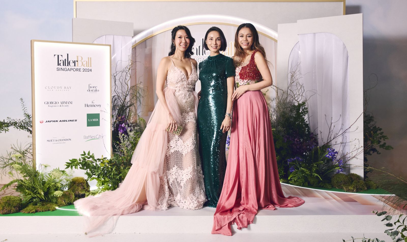 Ho Kheng Lian, Michelle Zecha and Ginny Wiluan