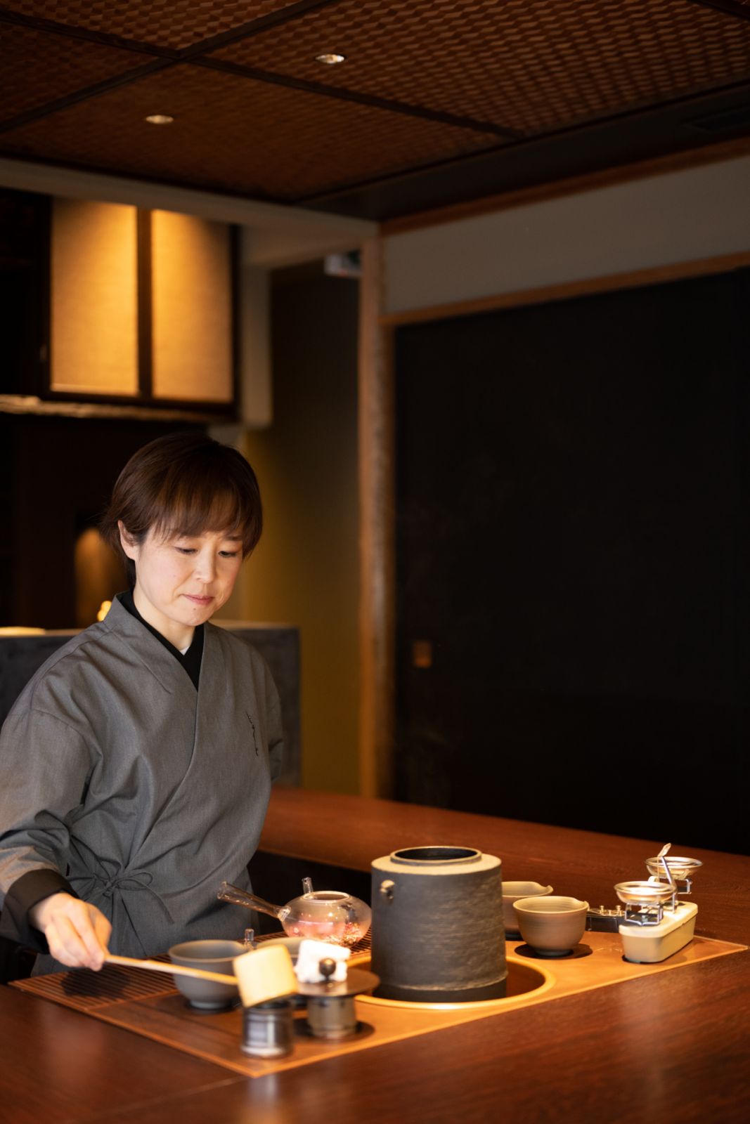 Tea room at Auberge Tokito