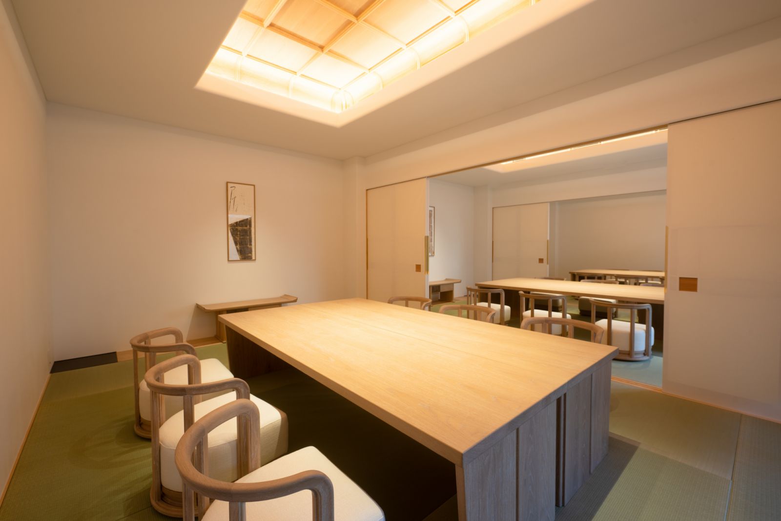 Banquet room at Auberge Tokito