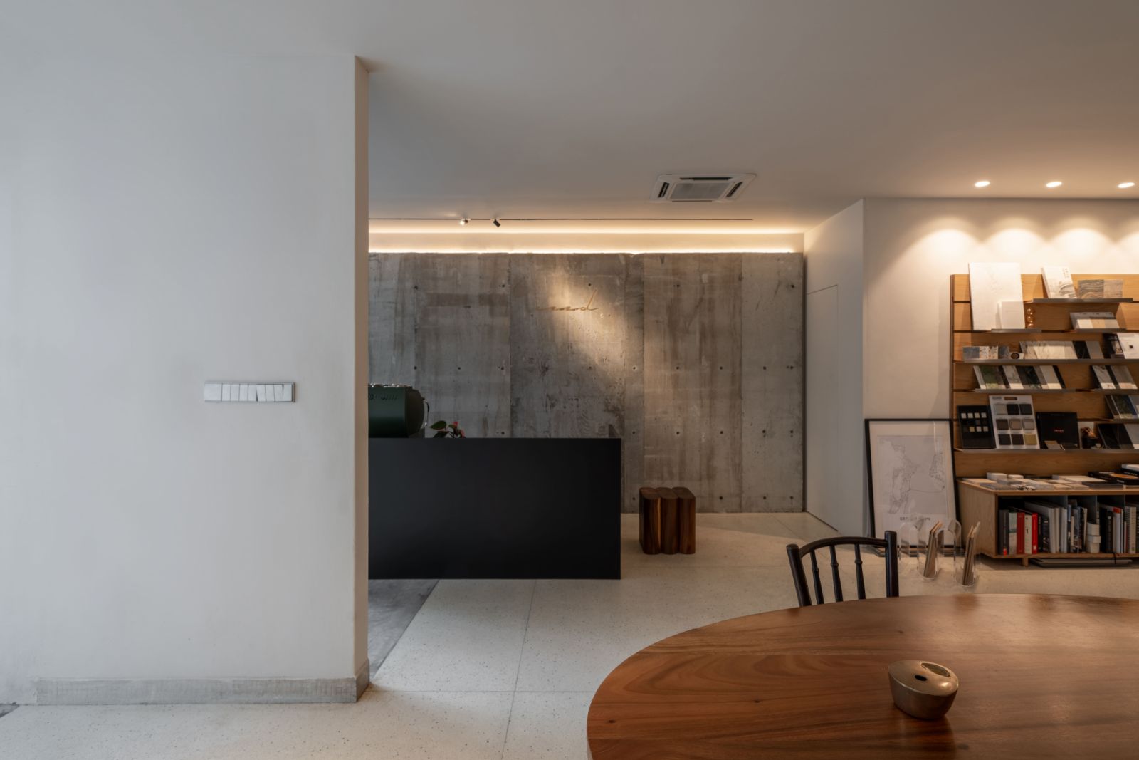 Soft lighting adds to the ambience