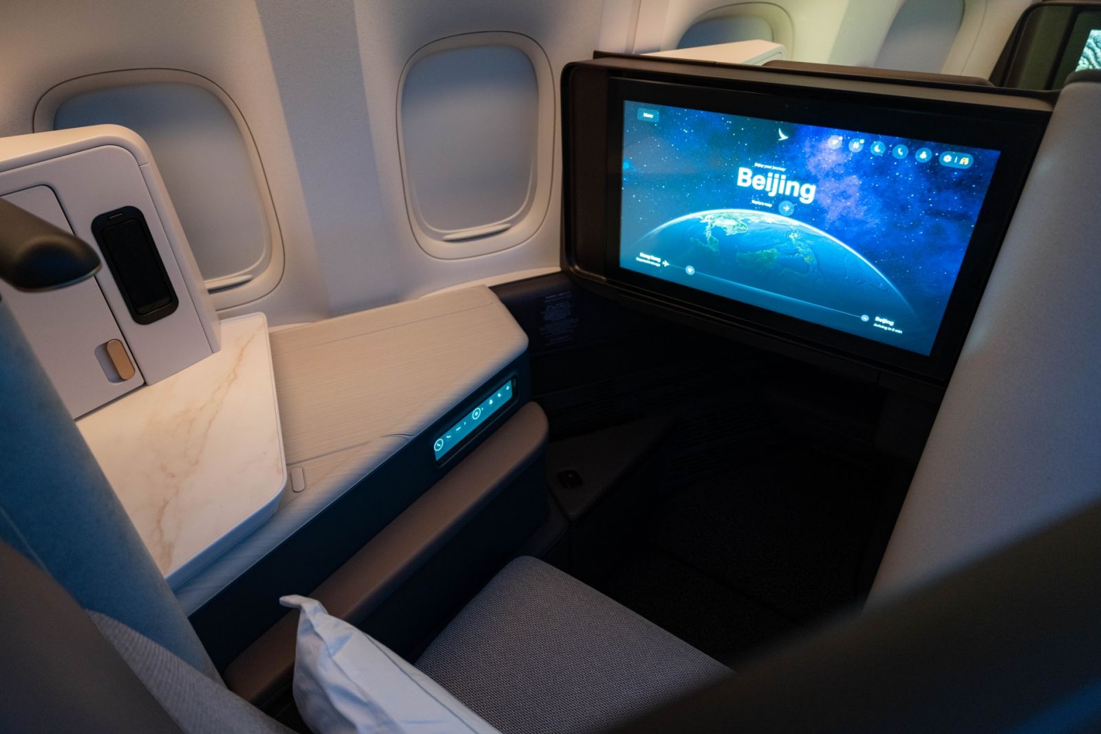 Cathay Pacific New Aria Suite Business Class