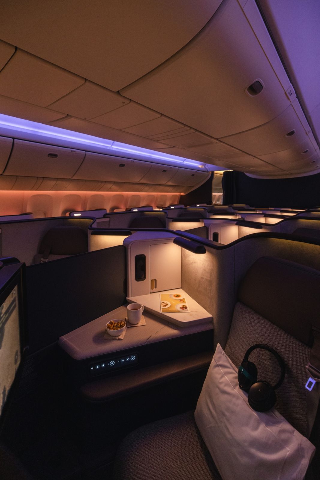 Cathay Pacific New Aria Suite Business Class