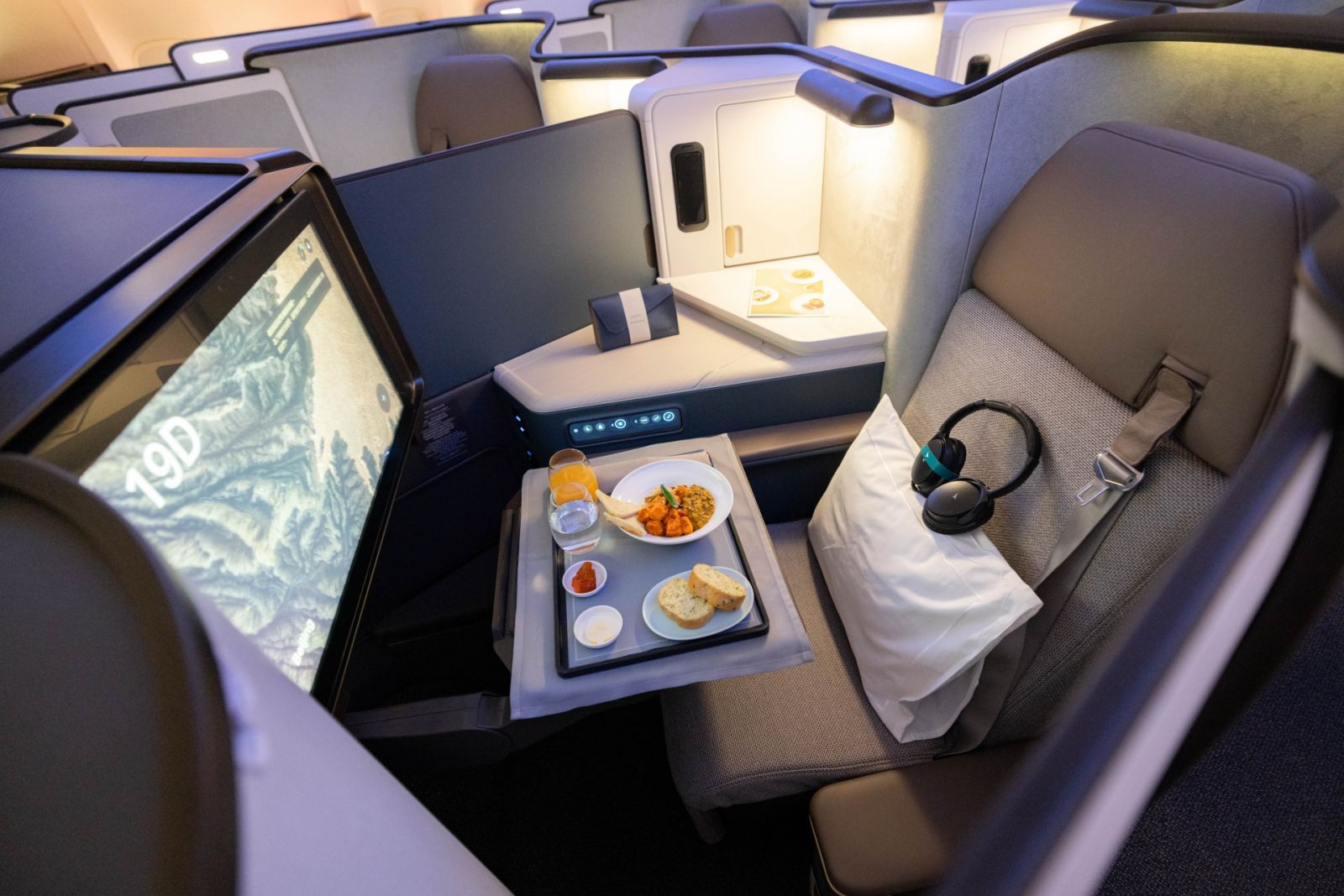 Cathay Pacific New Aria Suite Business Class