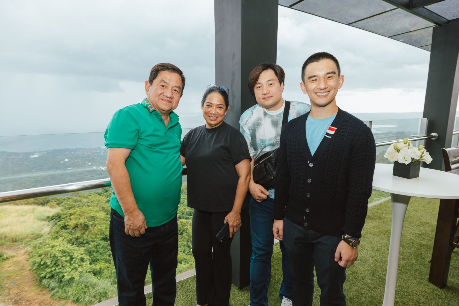 (From left to right) Antonio “Tony” Co, Chef Margarita Forès, Carlos Co, and Chris Co (Photo: EAT Public Relations)