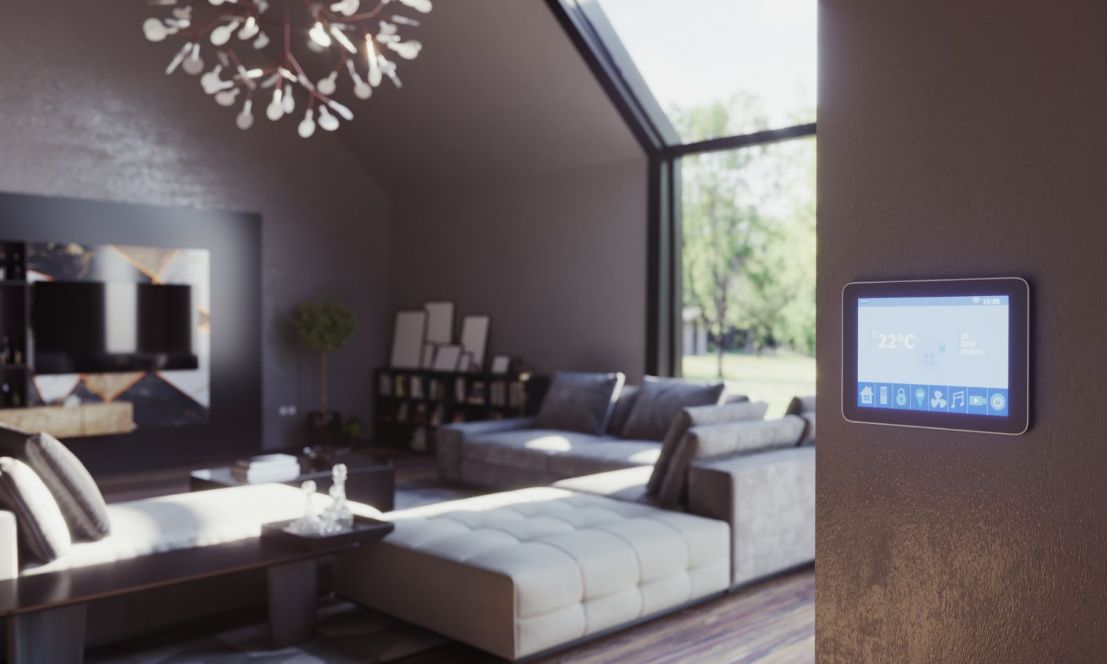 Smart home systems that optimise the lighting and temperature of the home (Photo: Getty Images)