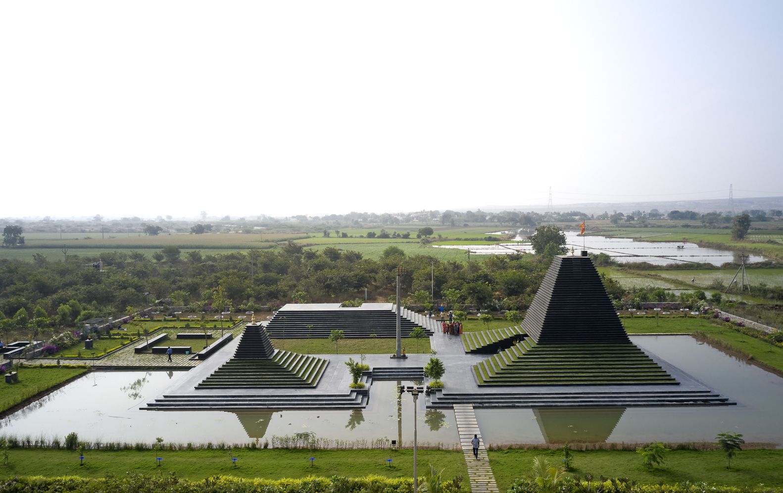 The Temple of Steps in Nandyal, India, designed by Sameep Padora & Associates (Photo: Instagram / @wallpapermag)
