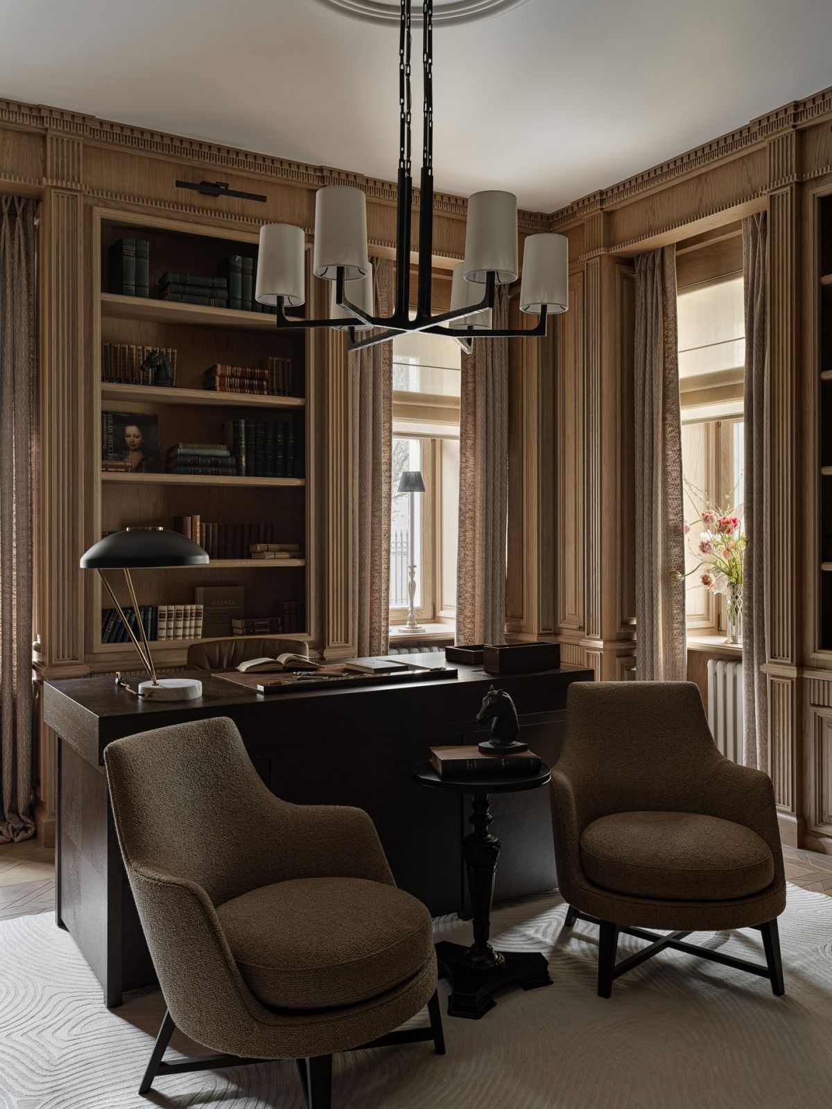 The study, which highlights the intricacy of the woodwork