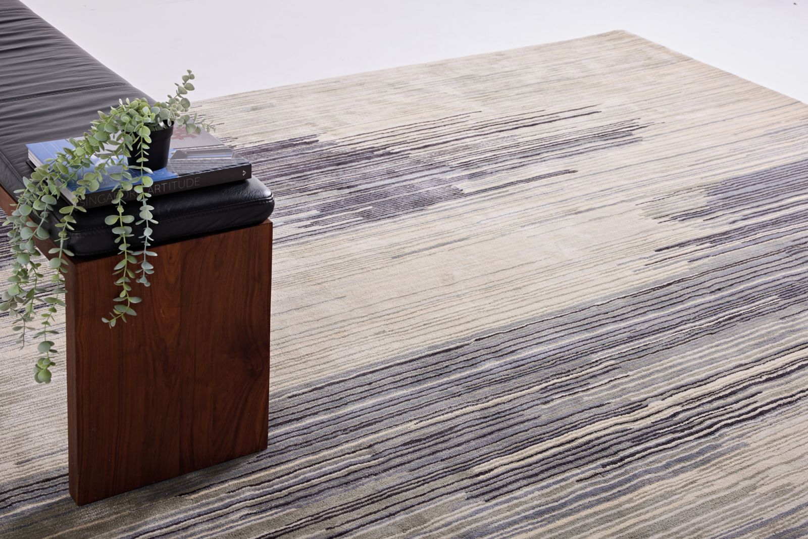 A view of the ‘No Borders’ rug by Michael Fiebrich Design