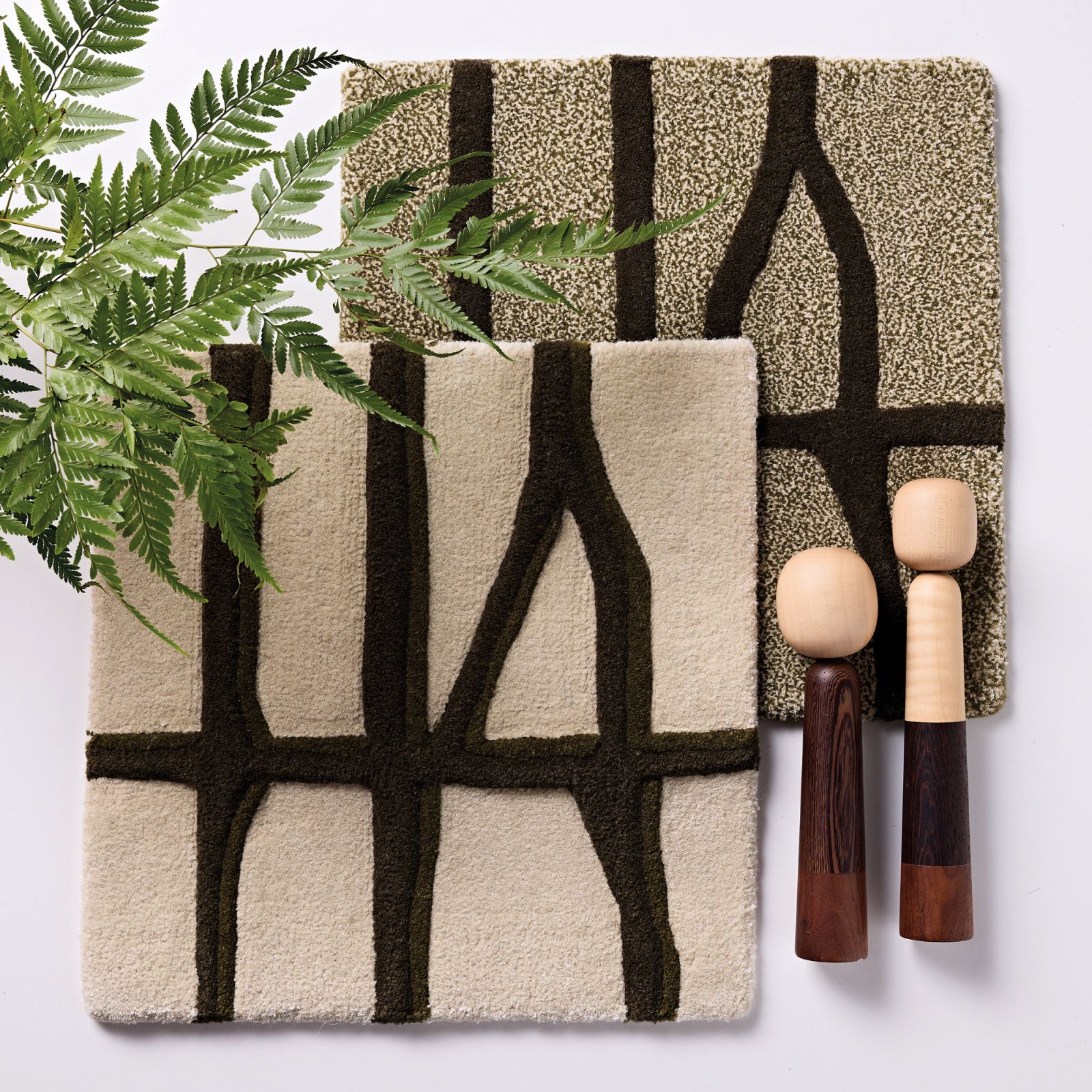 The ‘Magnifying Nature’ rug design by Elliot James Interiors