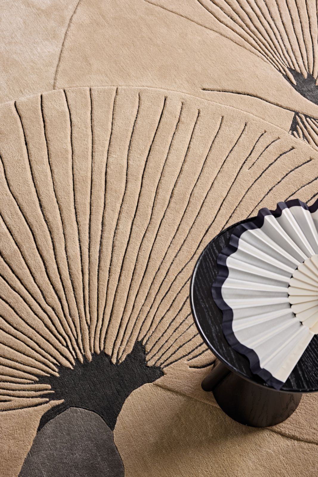 ‘Paper Wind’, the rug designed by Architology Interiors