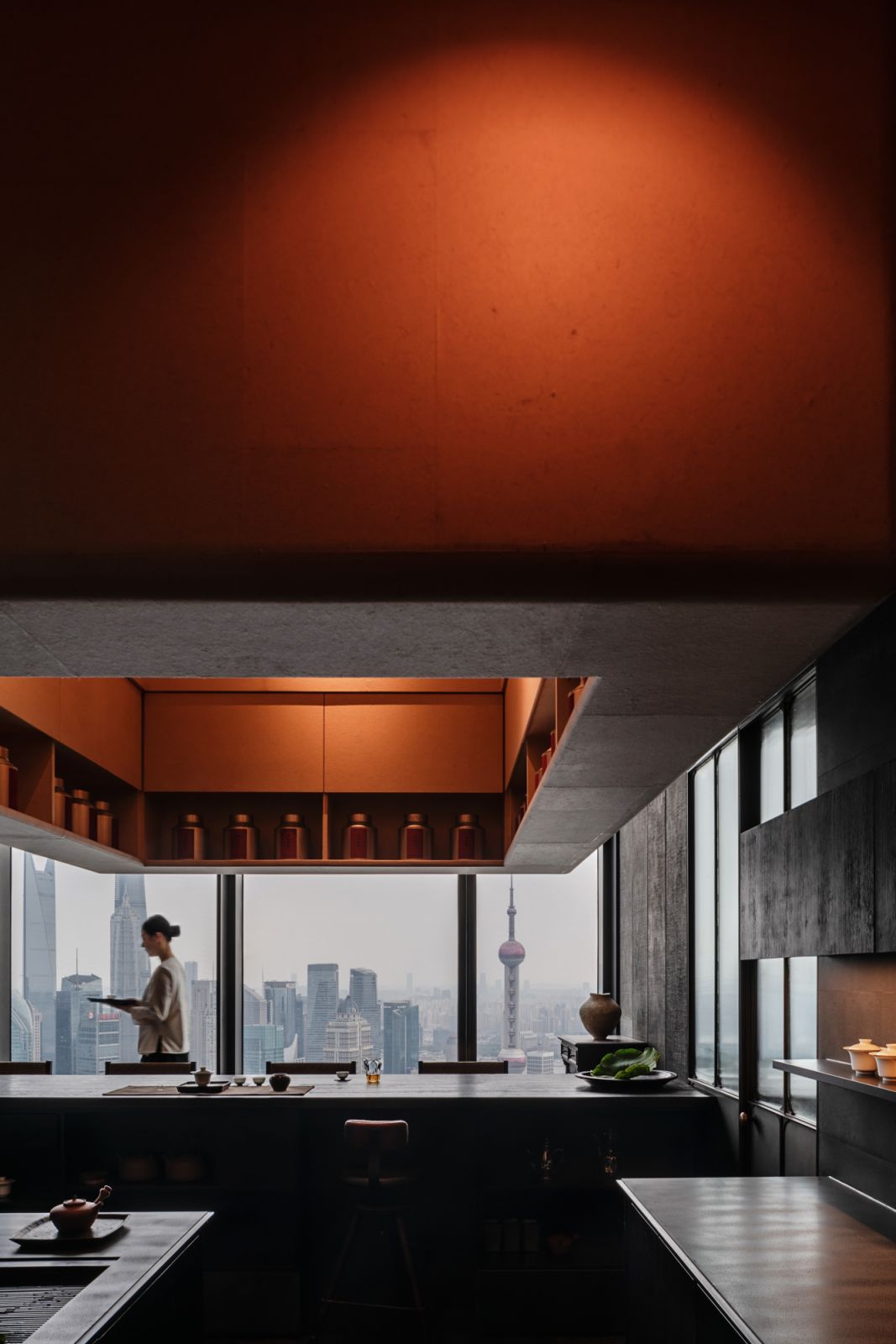 Tea room at Meet the Bund Skyline