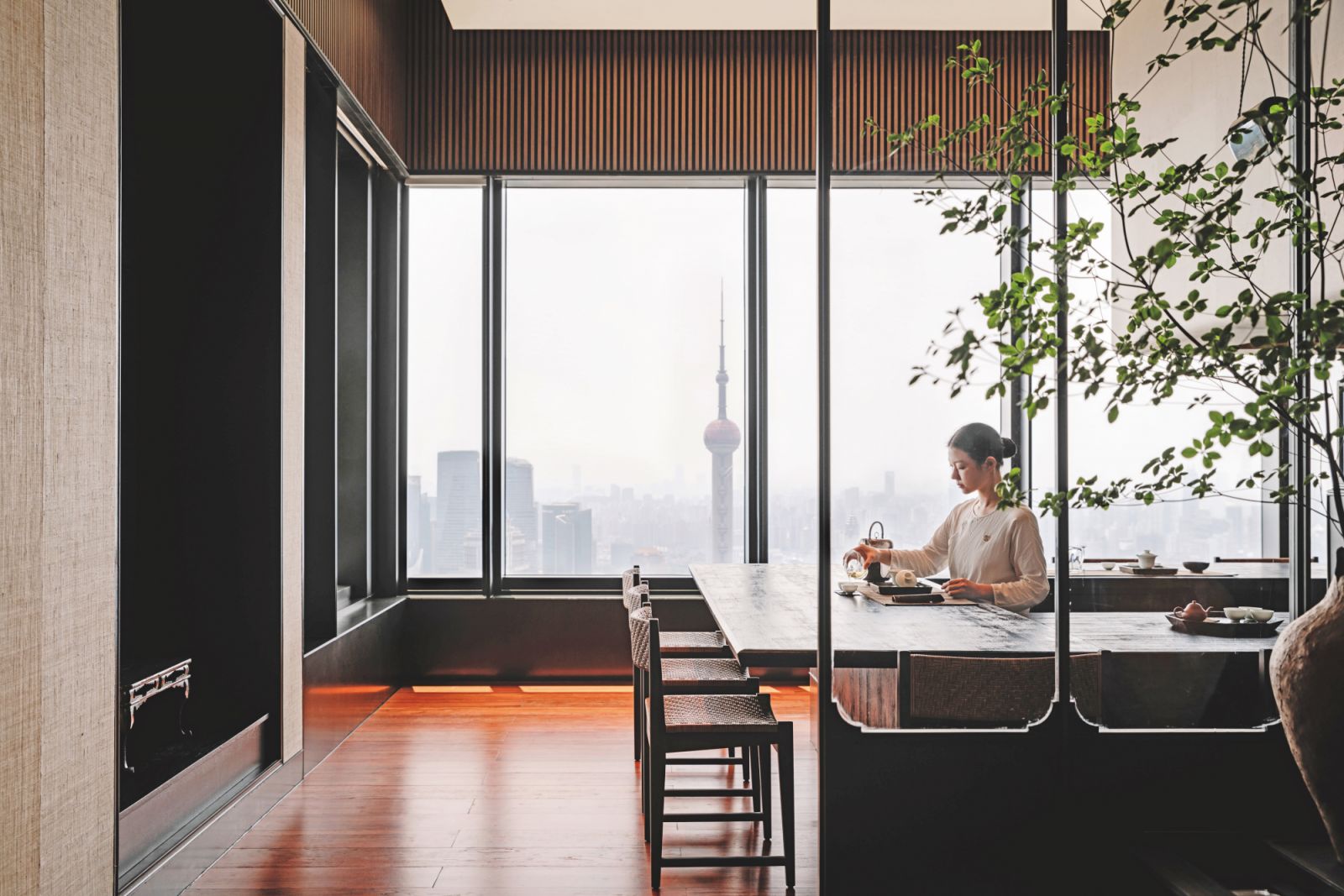 Tea room at Meet the Bund Skyline