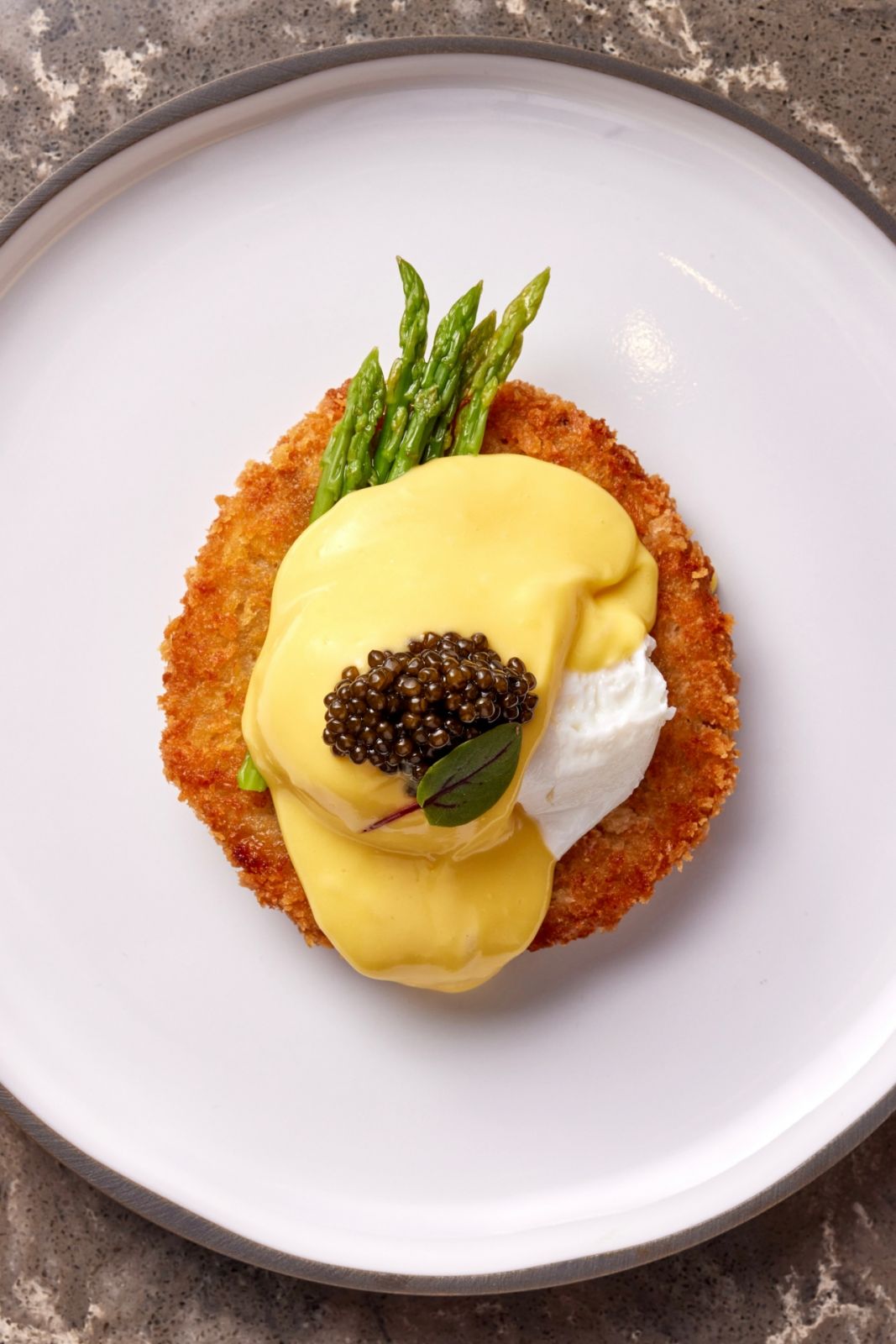 Gordon Ramsay Bar & Grill crab cake
