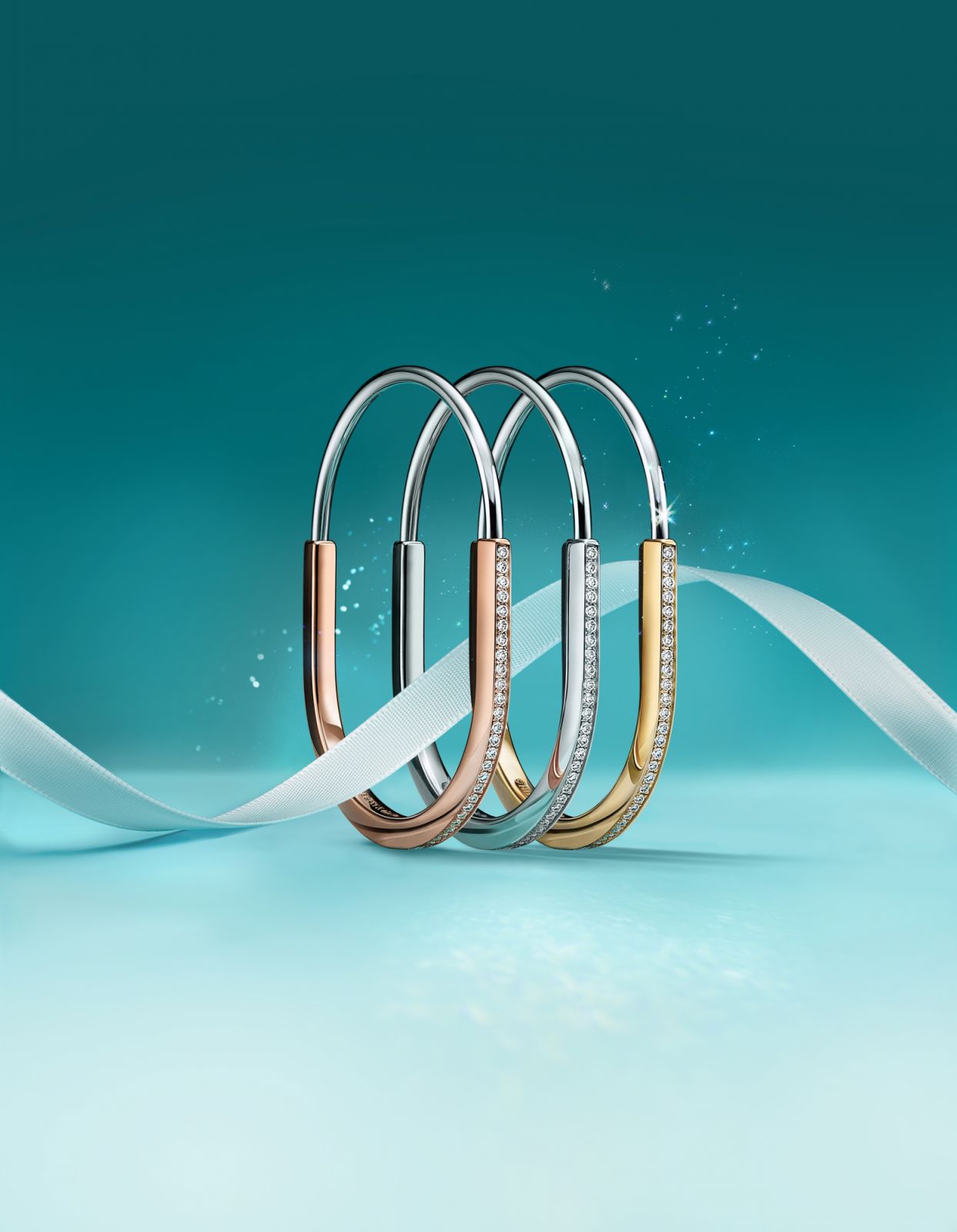Tiffany Lock bracelets (Photo: Courtesy of Tiffany & Co)
