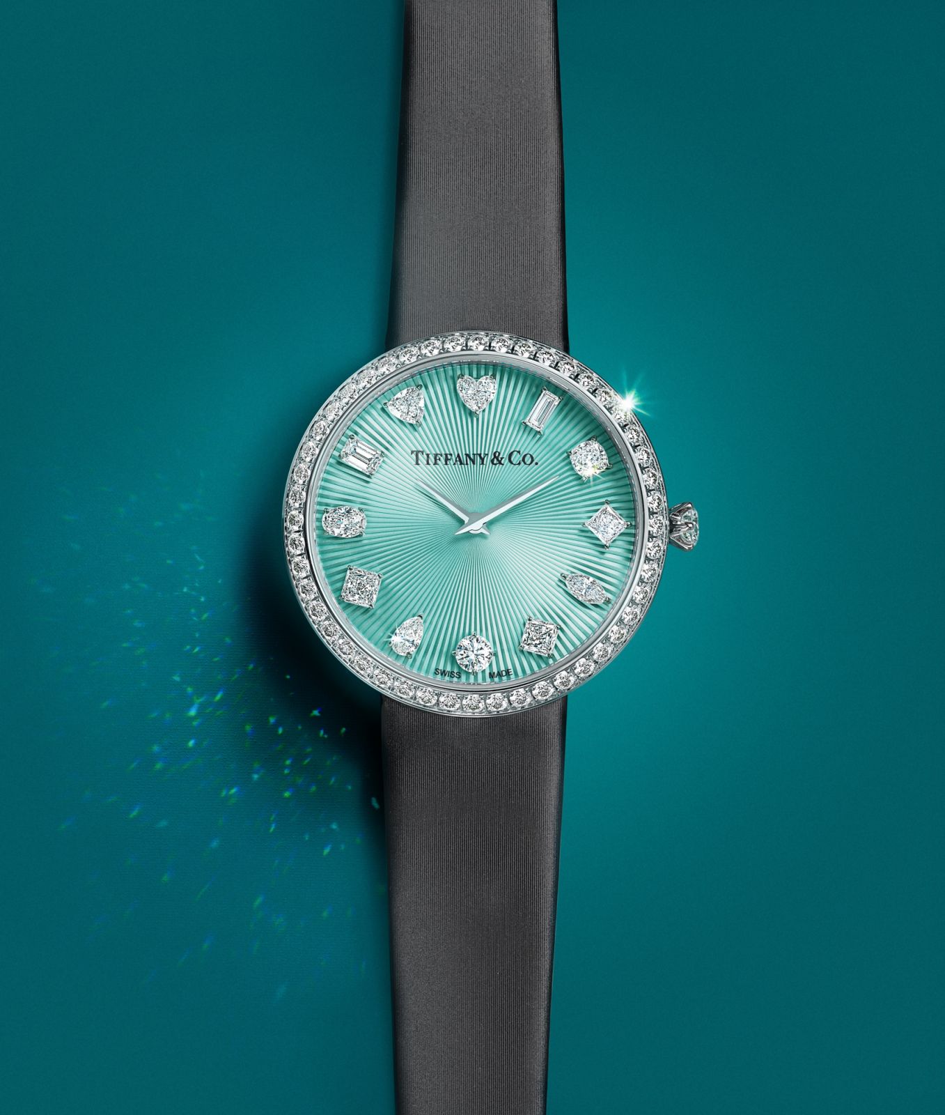 Eternity by Tiffany watch in 18c white gold with diamonds (Photo: Courtesy of Tiffany & Co)