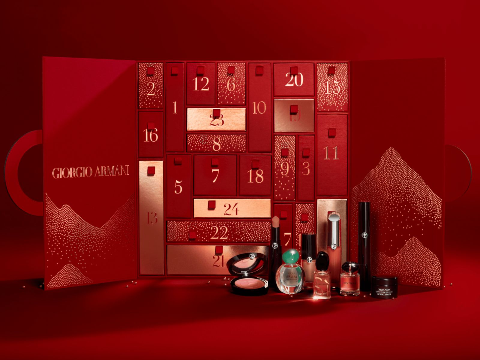 The 2024 Armani Beauty advent calendar (Photo: Armani Beauty)