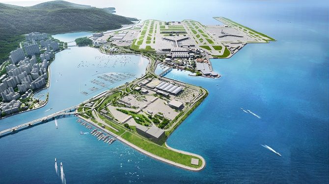 Inside Hong Kong’s Airport City expansion, which will include the city's largest marina, a ‘jet fresh market’ and more