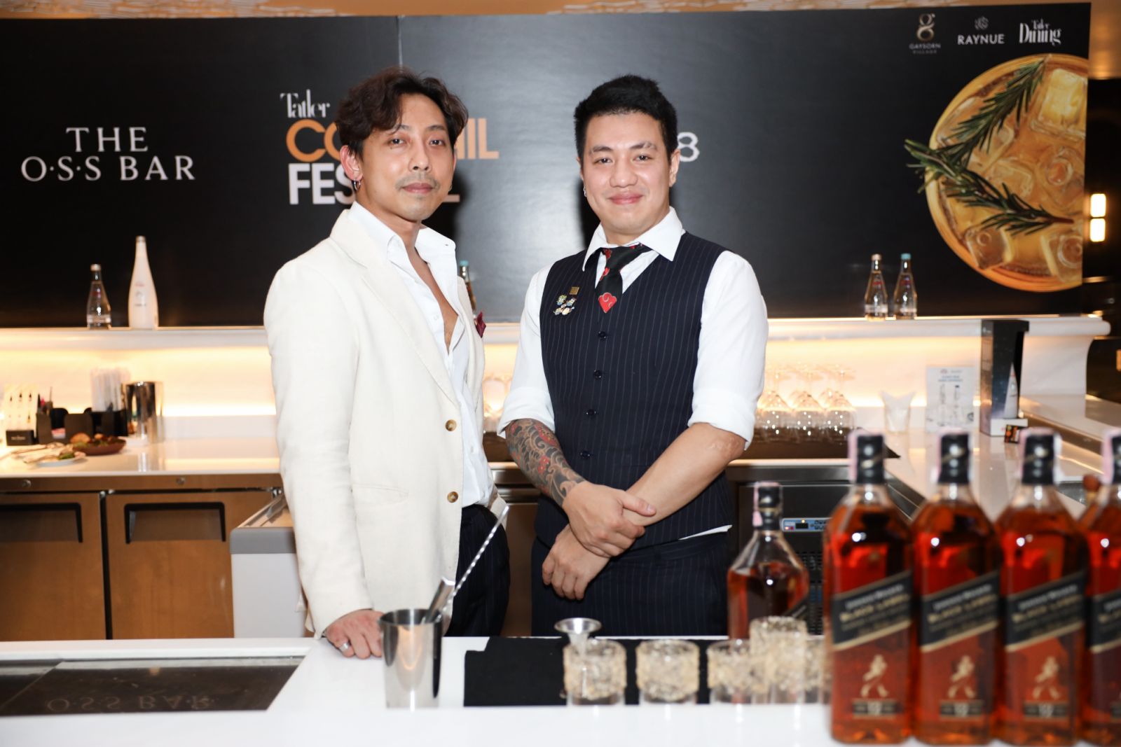Mixologists from Bangkok's renowned 008Bar