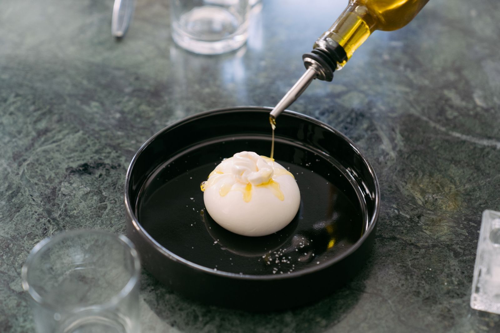 On a Dom Pérignon trip to Bali with Tatler Dining, we visited Gioia Cheese. This is Gioia Cheese burrata