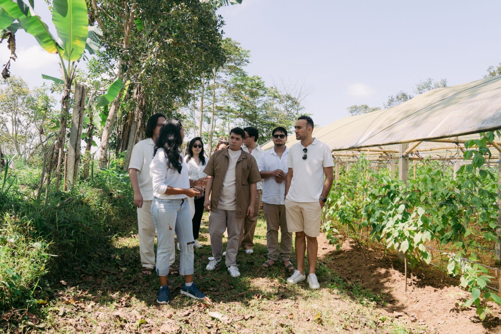 On a Dom Pérignon trip to Bali with Tatler Dining, we visited Island Organics farm