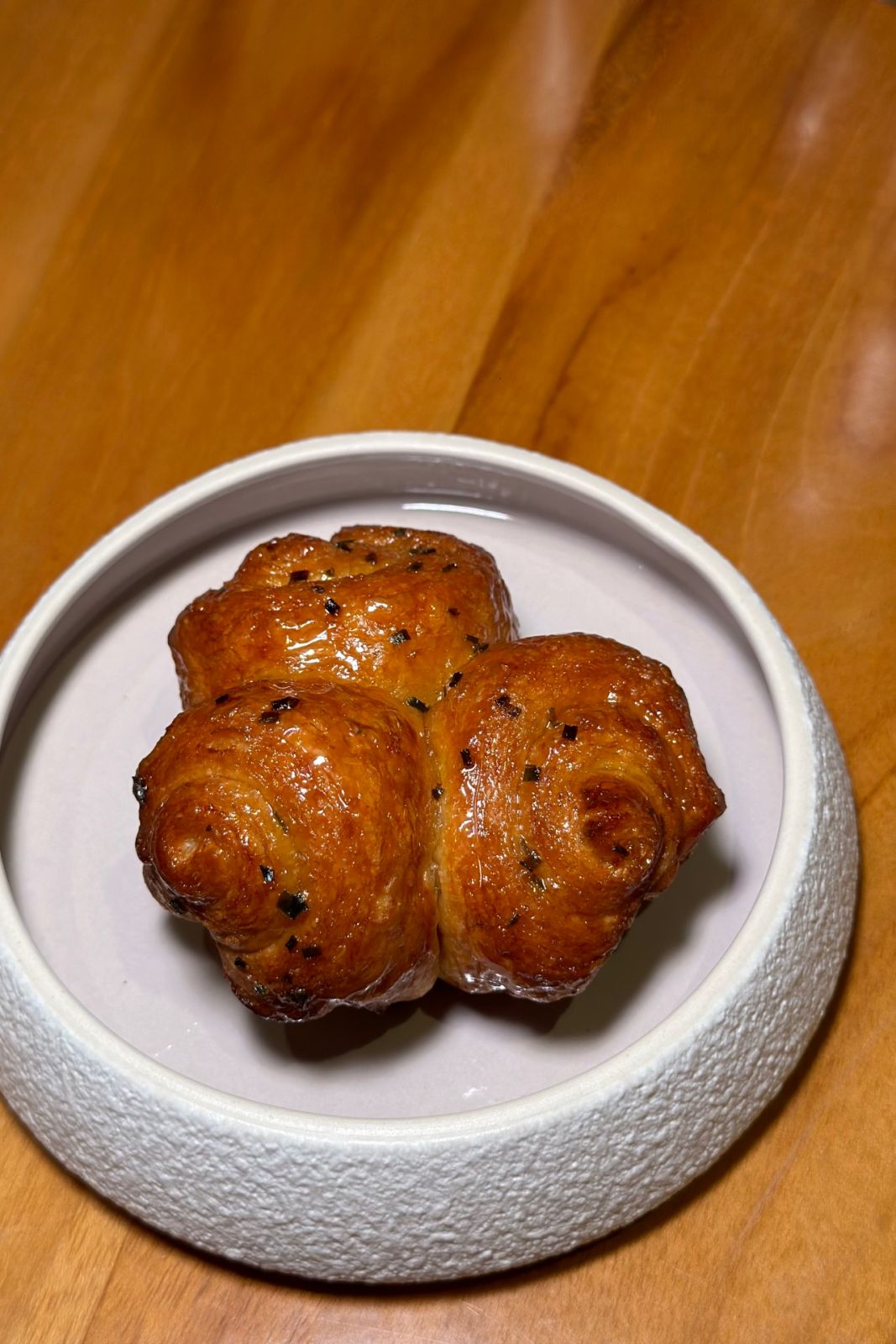 Pop-up restaurant Miko Calo at Shangri-La Makati: Brioche feuilletine