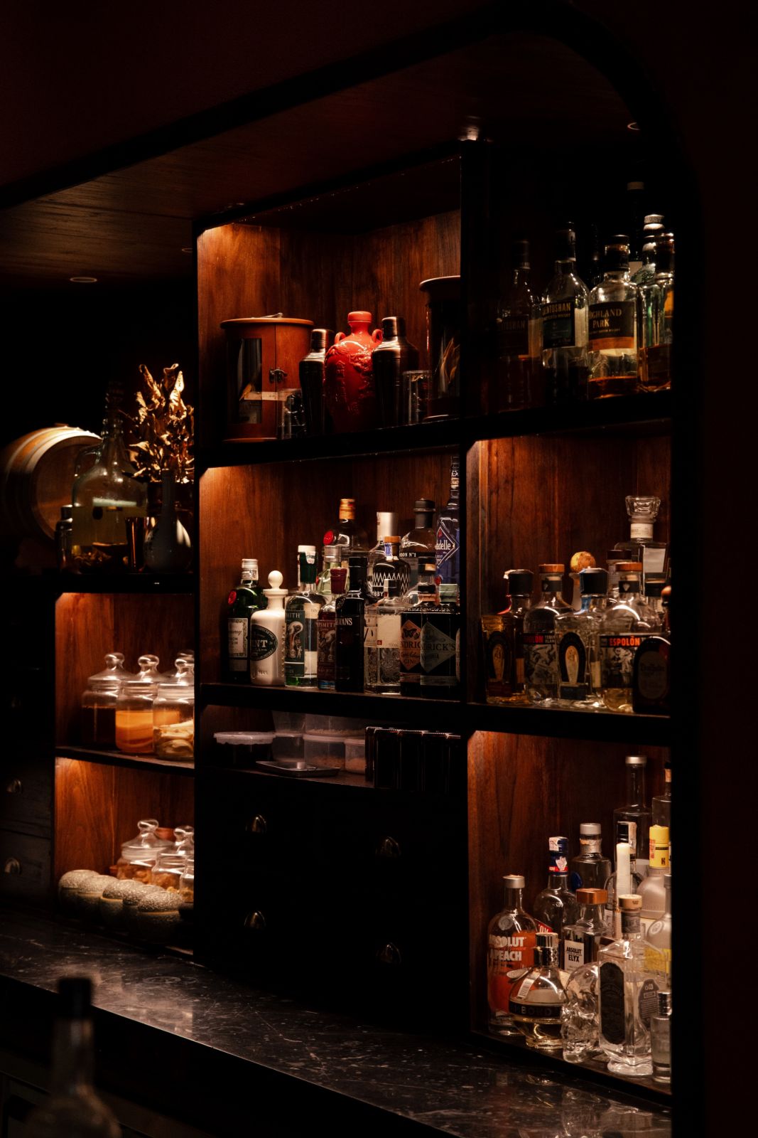 Interior at Night Rooster