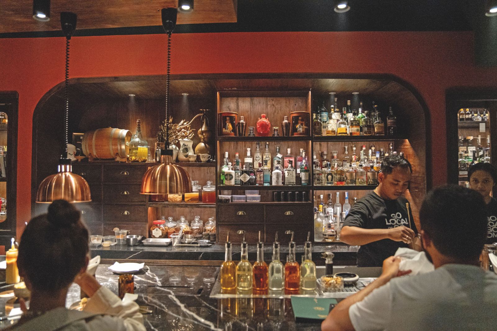 Interior at Night Rooster