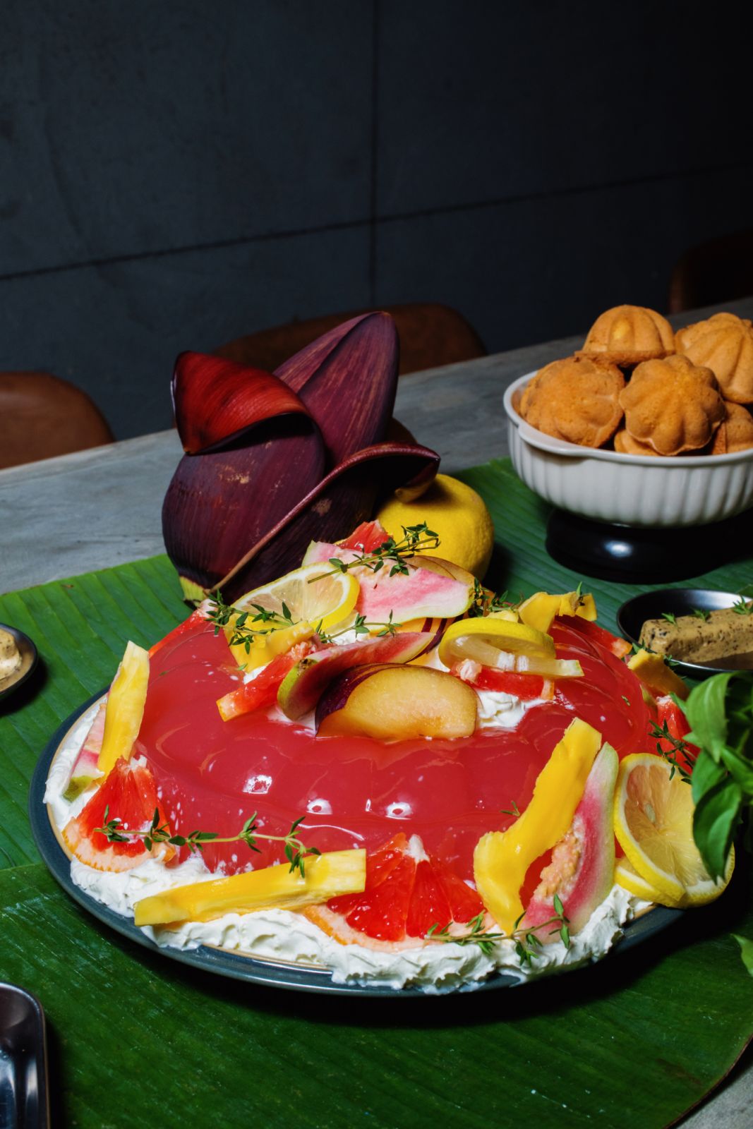 Tropical fruit jelly