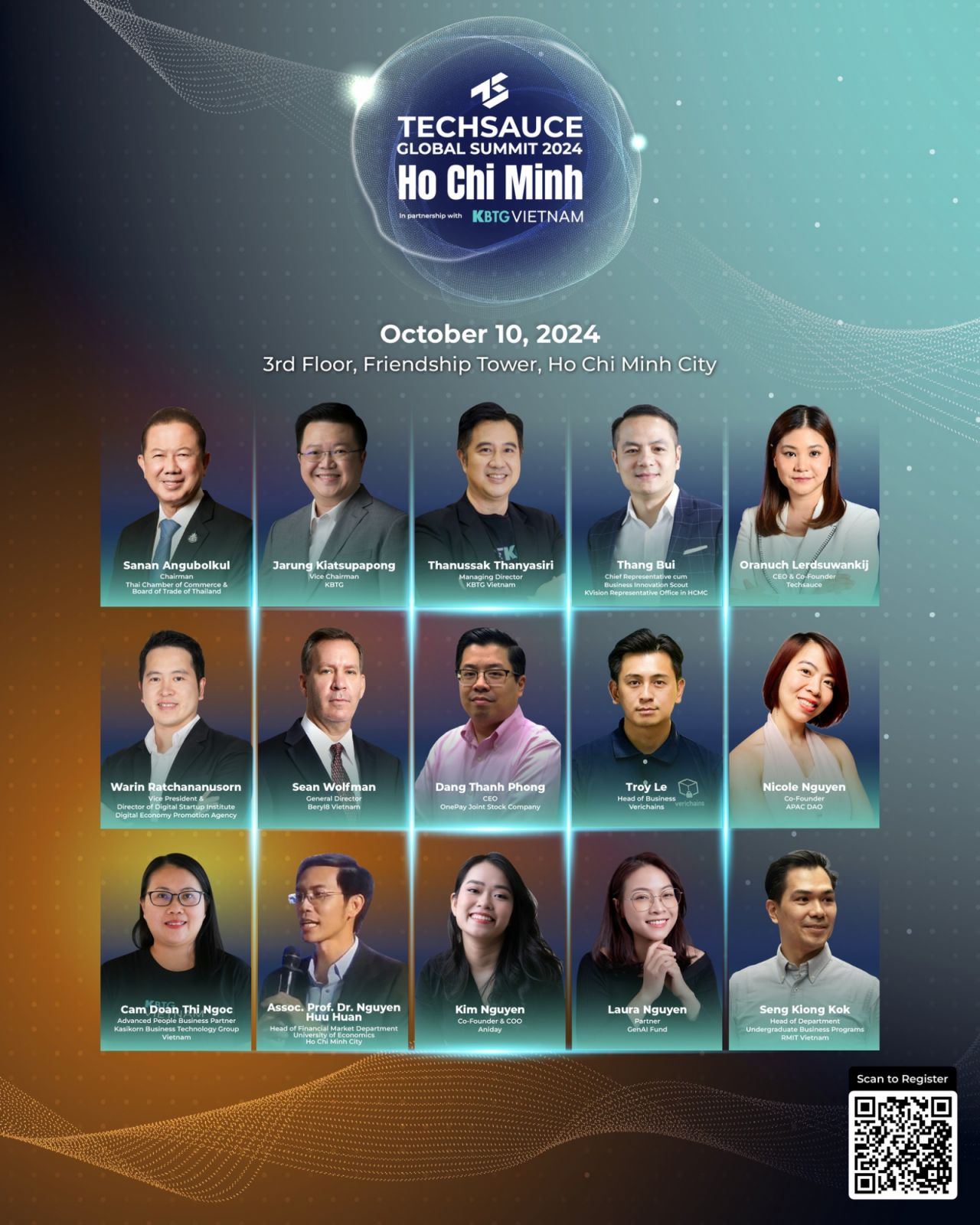 Techsauce Global Summit 2024, Ho Chi Minh, Vietnam (ภาพ: Techsauce)