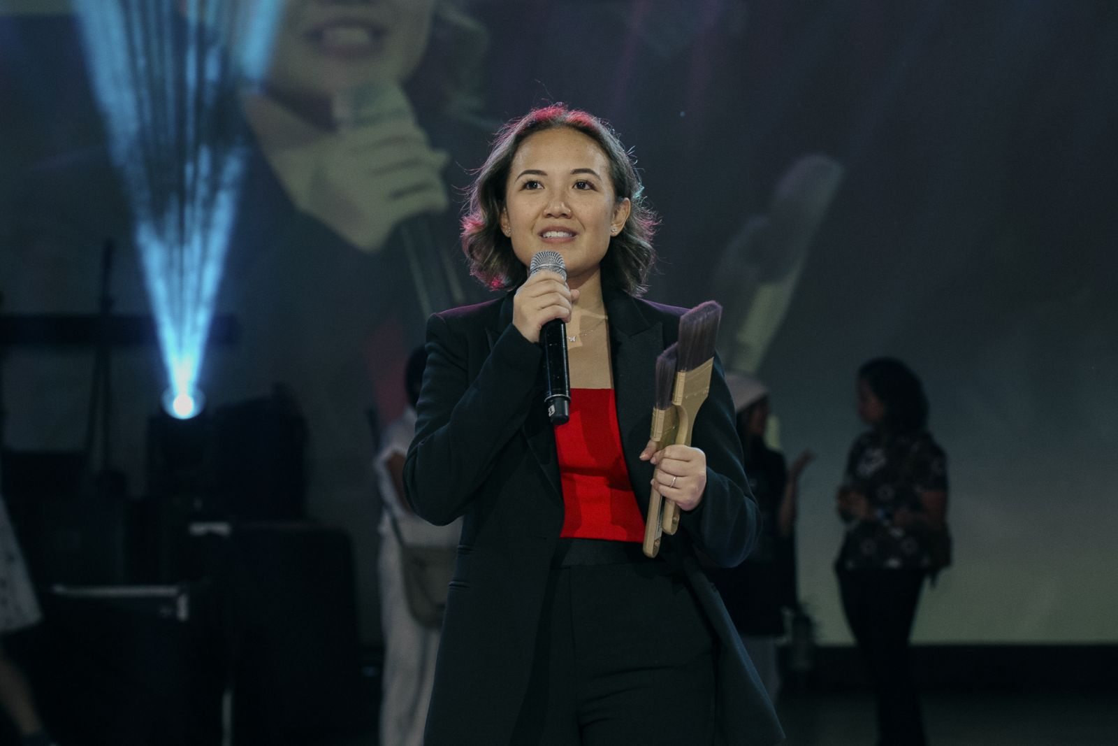 Founder Ayni Nuyda during SearchMindscape's Immersive Art (Photo: Before Deadlines)