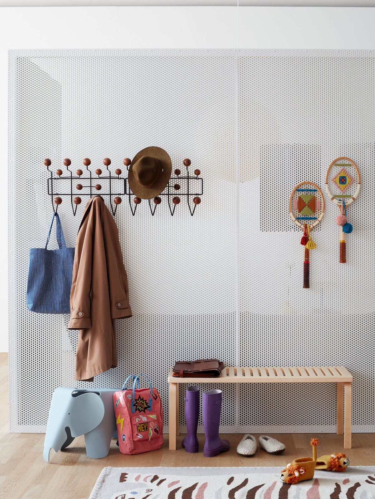 Vitra Hang It All Coat Rack by Charles and Ray Eames (Photo: Vitra)