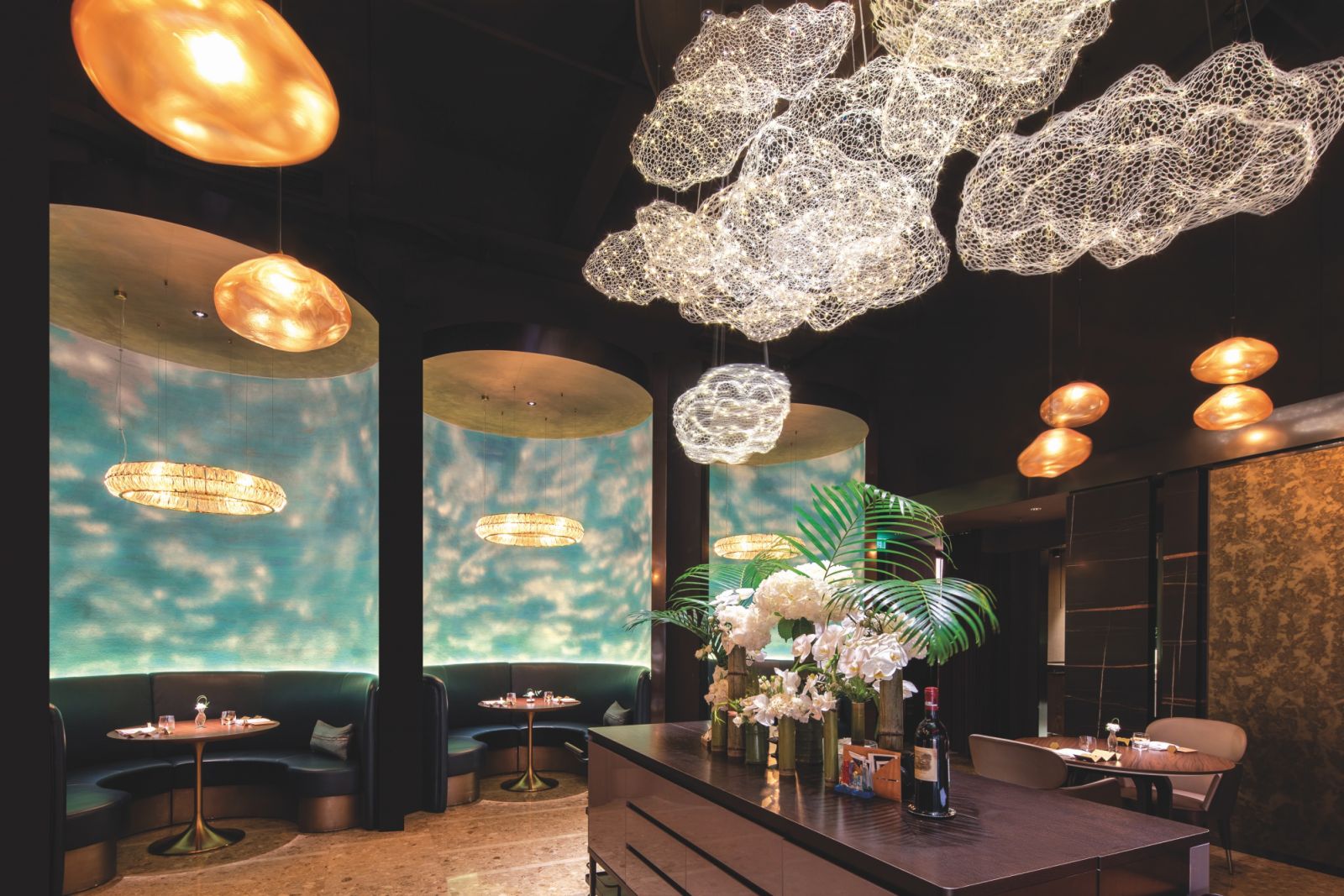 Dining area at Avant