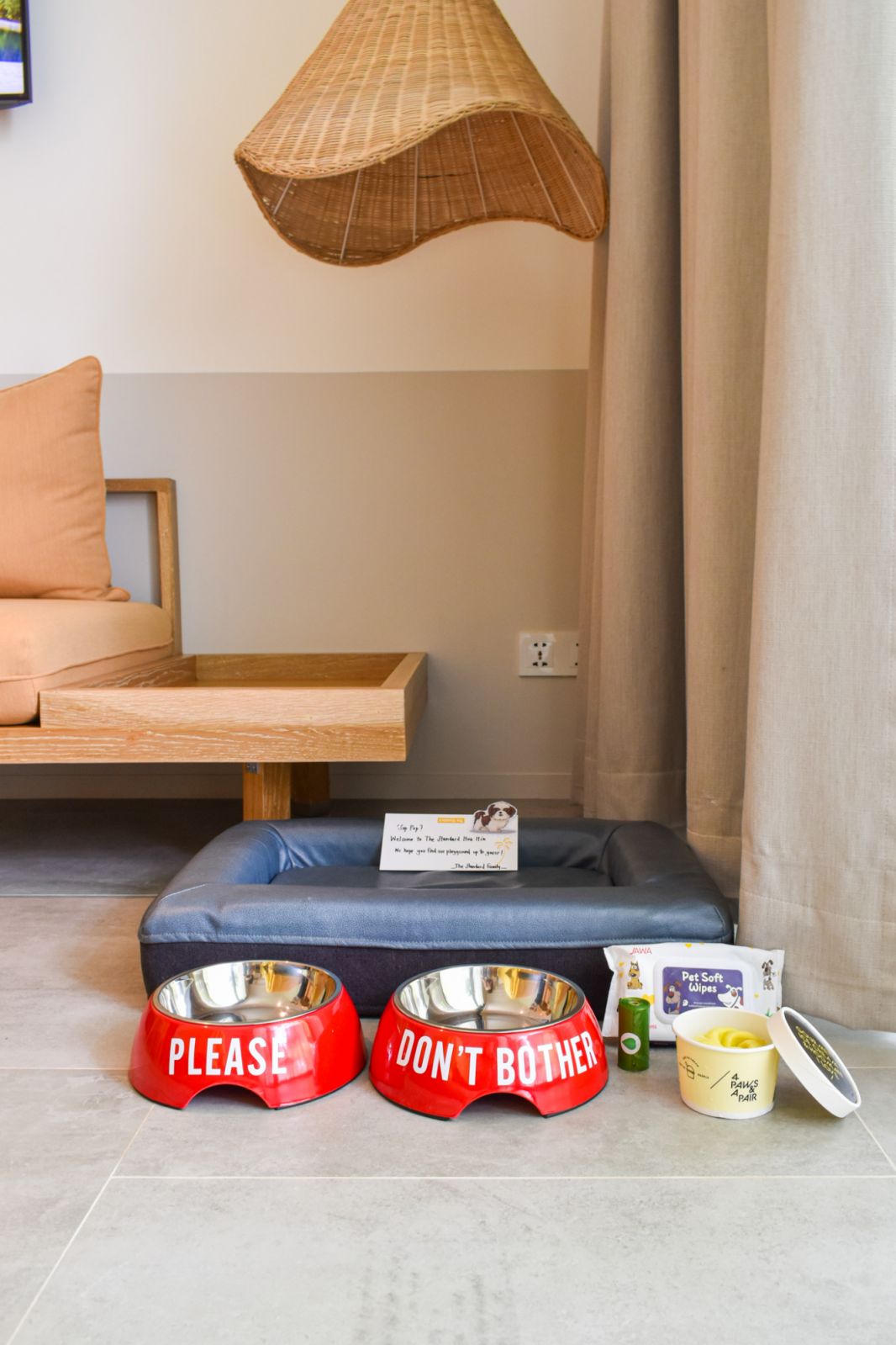 สิ่งอำนวยควสะดวกในห้องพักของ The Standard Hua Hin