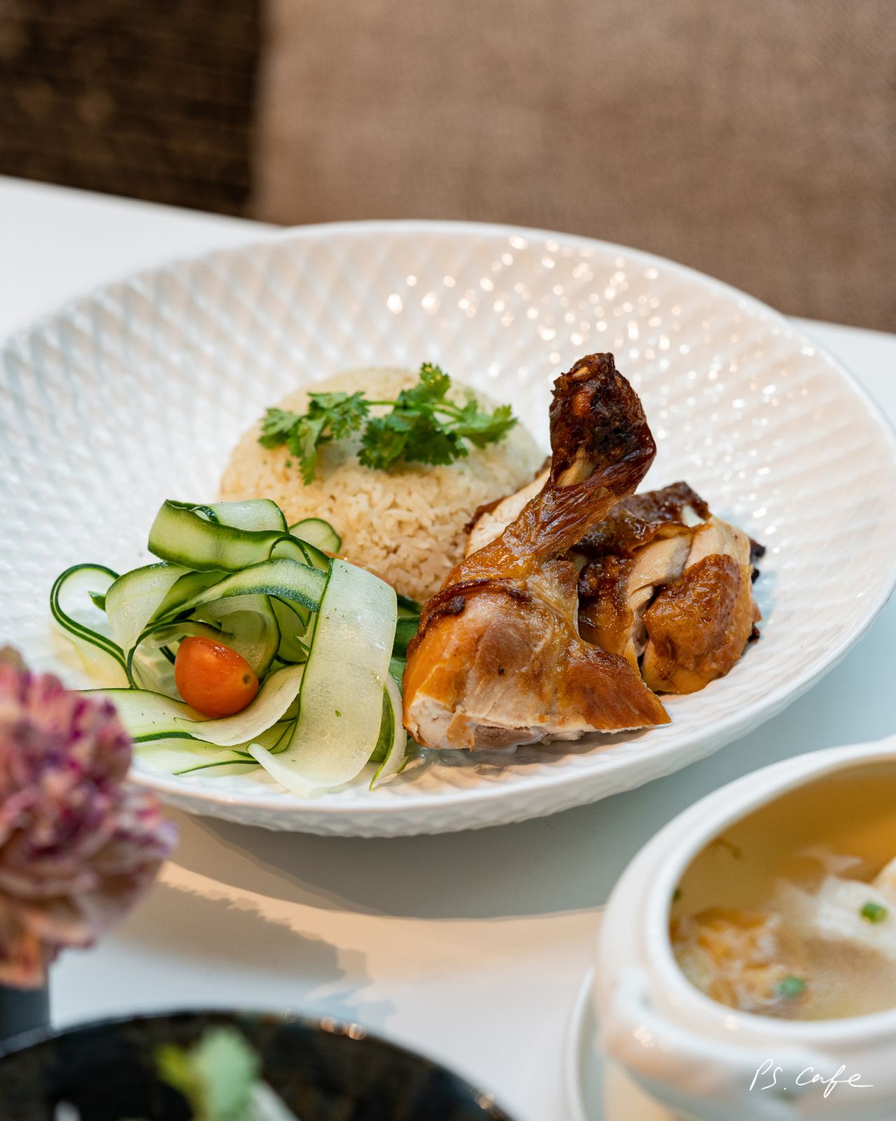 Singapore Chicken Rice (Photo: Facebook / PS.Cafe)