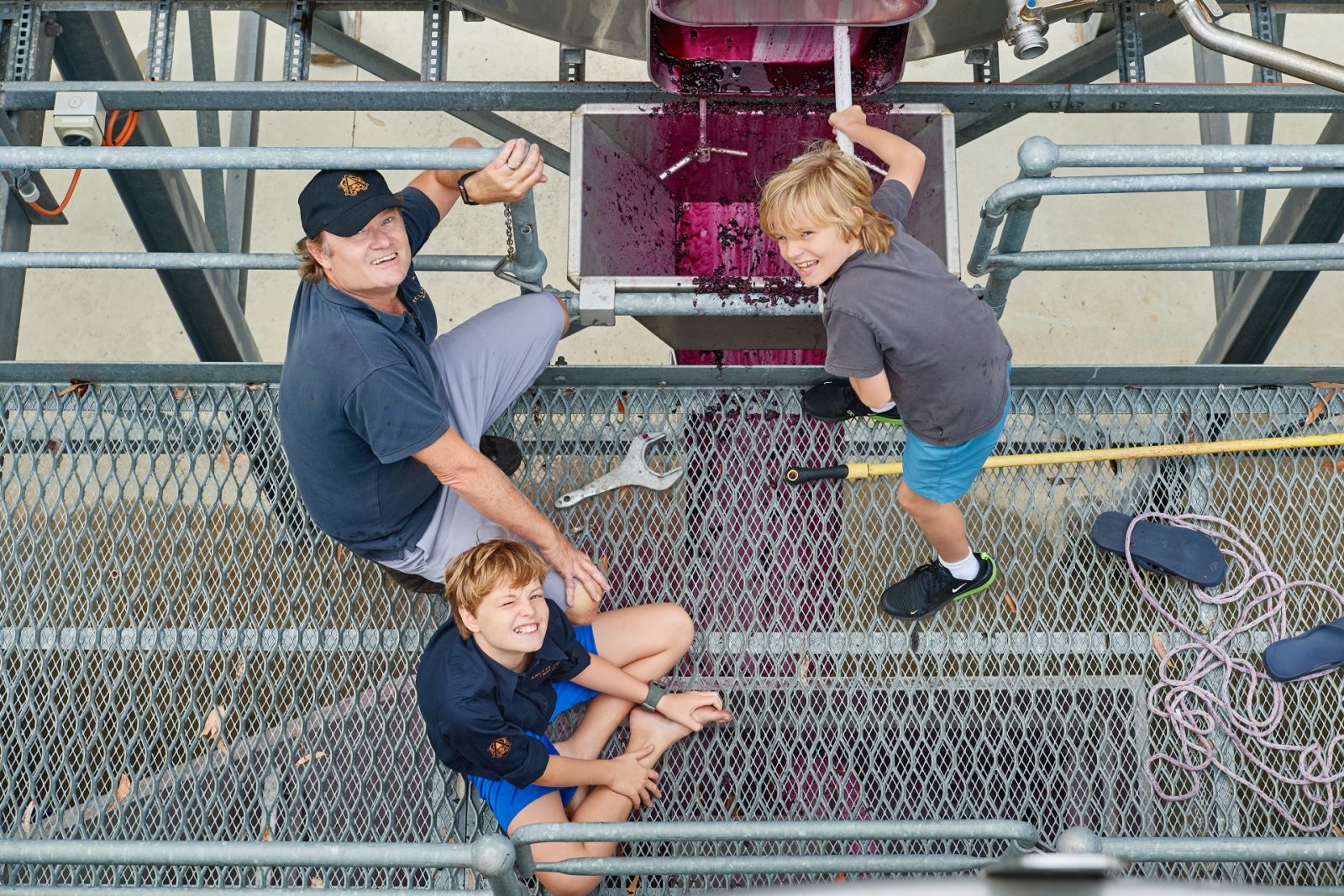 Amelia Park - Red Fermenters JG with the Boys