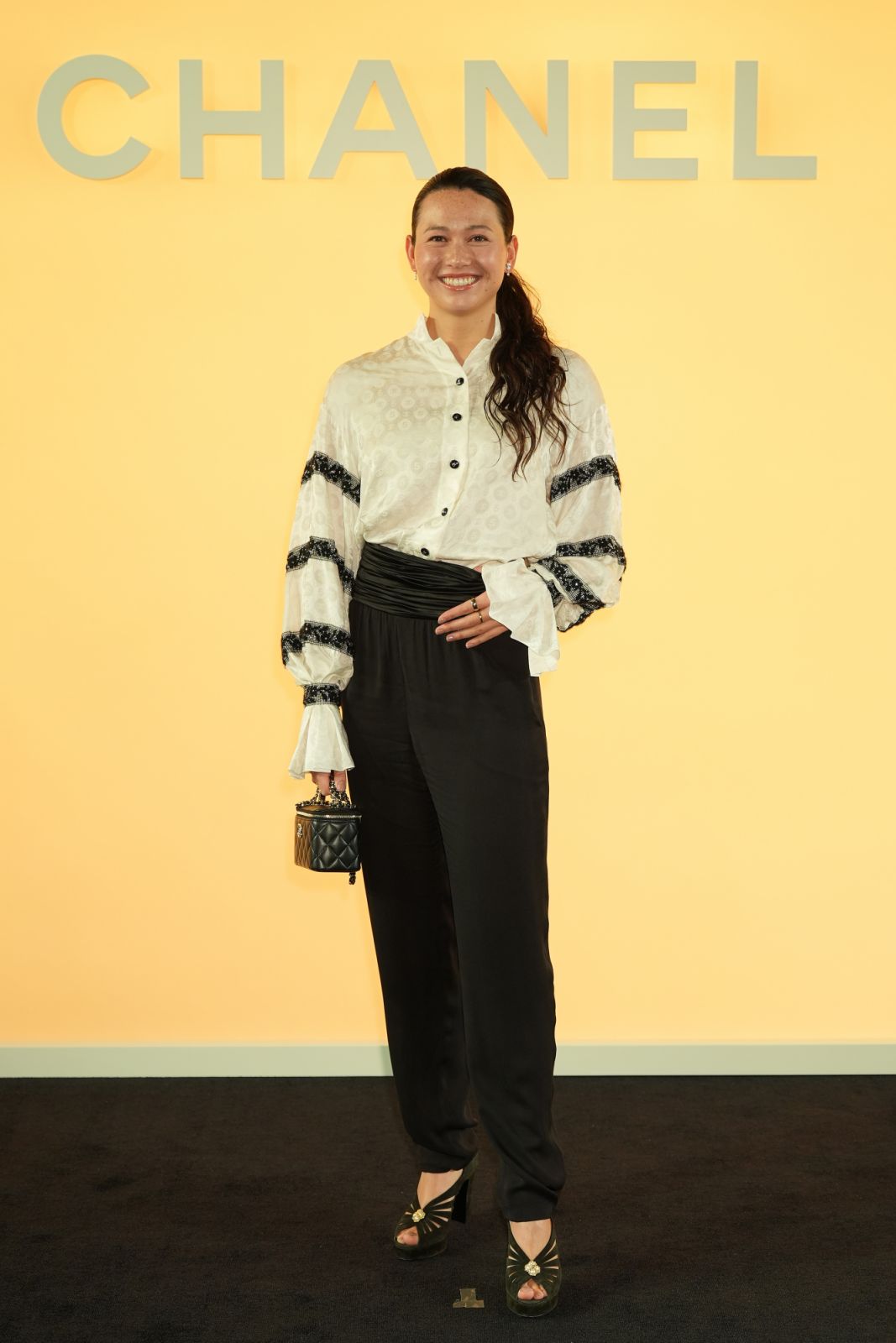 HONG KONG, CHINA - NOVEMBER 05: Siobhan Haughey attends the the CHANEL Cruise 2024/25 Hong Kong Replica Show at the Hong Kong Design Institute on November 05, 2024 in Hong Kong, China. (Photo by Anthony Kwan/Getty Images for CHANEL)