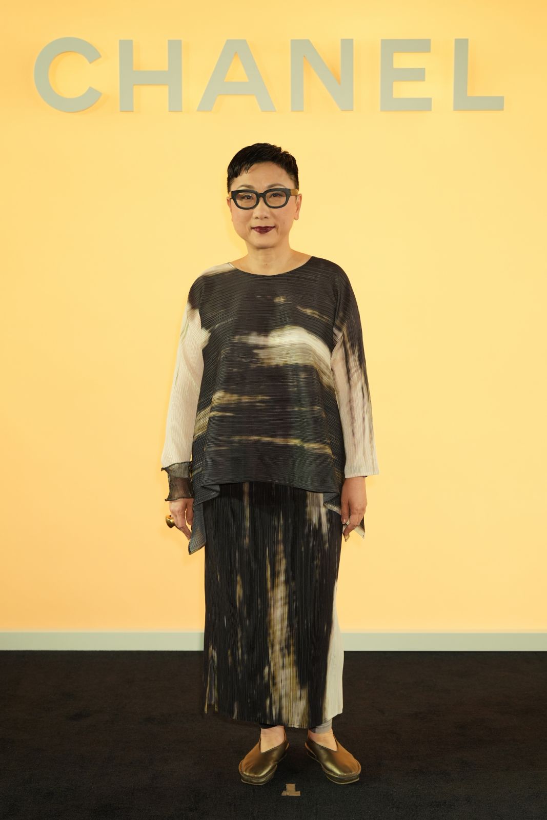 HONG KONG, CHINA - NOVEMBER 05: Tina Liu attends the the CHANEL Cruise 2024/25 Hong Kong Replica Show at the Hong Kong Design Institute on November 05, 2024 in Hong Kong, China. (Photo by Anthony Kwan/Getty Images for CHANEL)