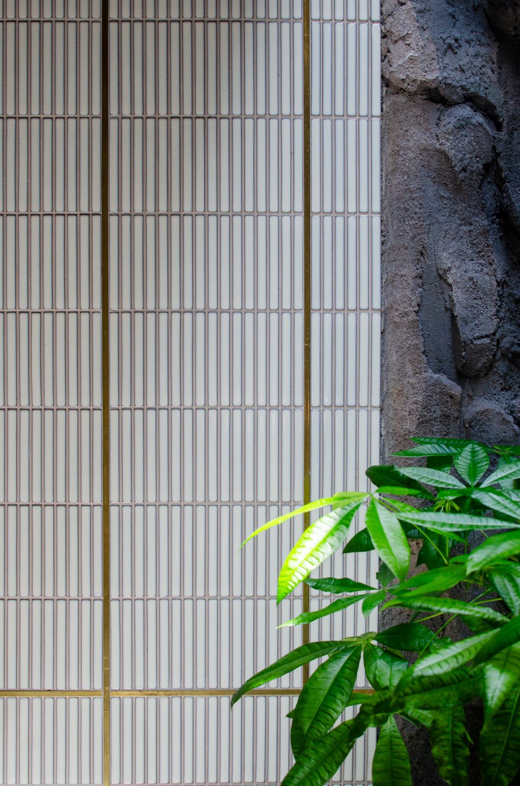 Choose bathroom materials that endure the harshest cleaning regime (Photo: Rupajiwa Studio)