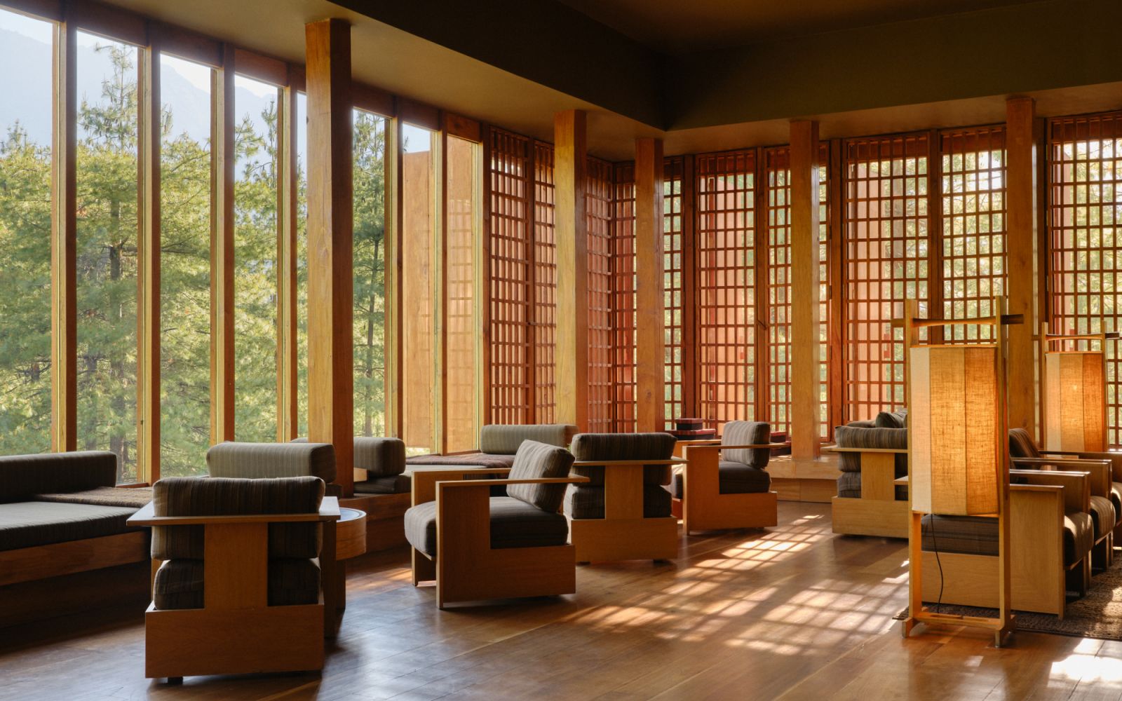 Living room at Amankora Paro