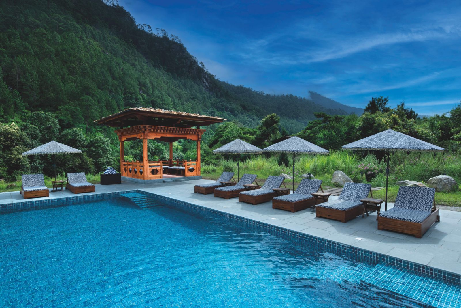 Pool at andBeyond Punakha River