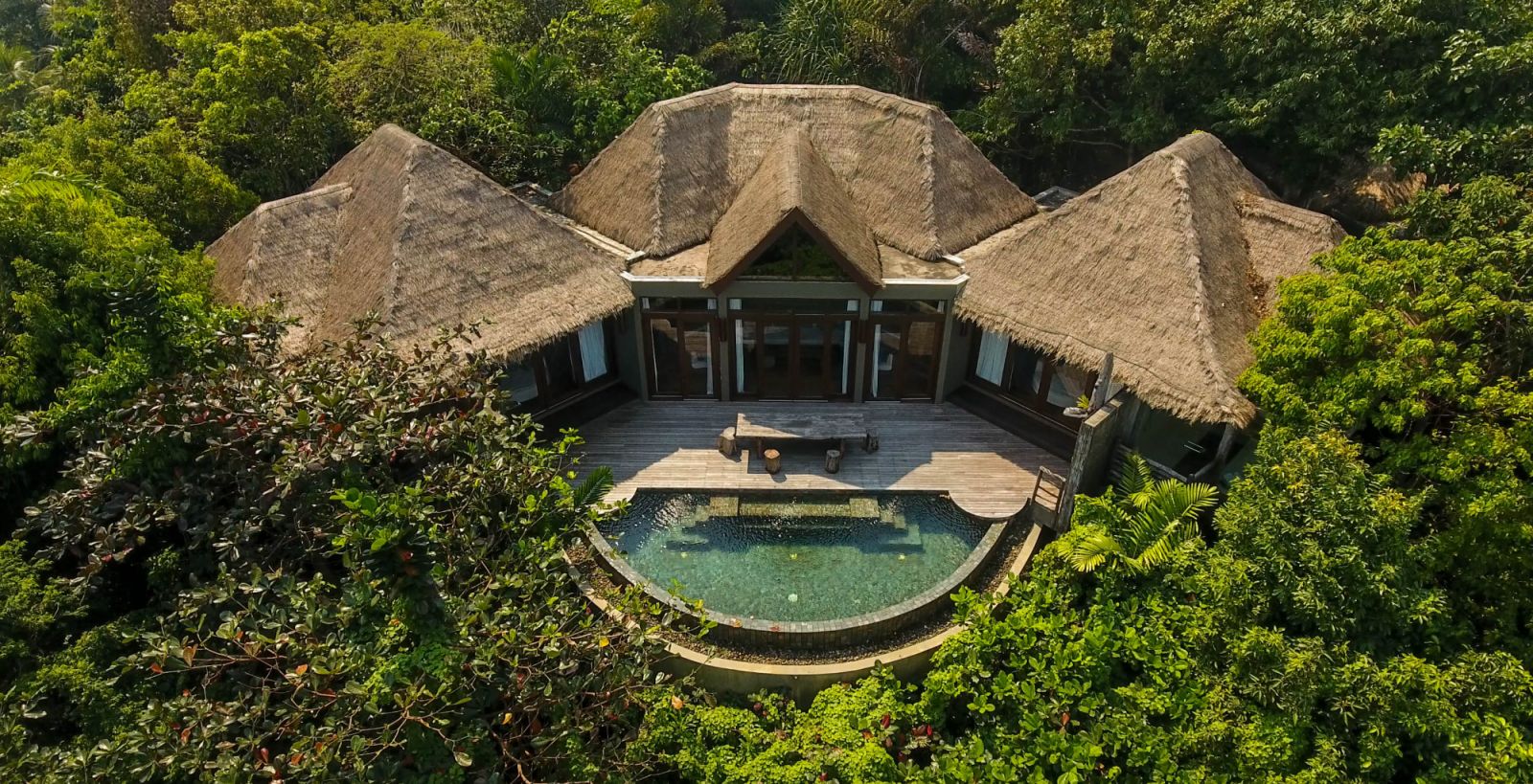 Two bedroom jungle villa at Song Saa Private Island