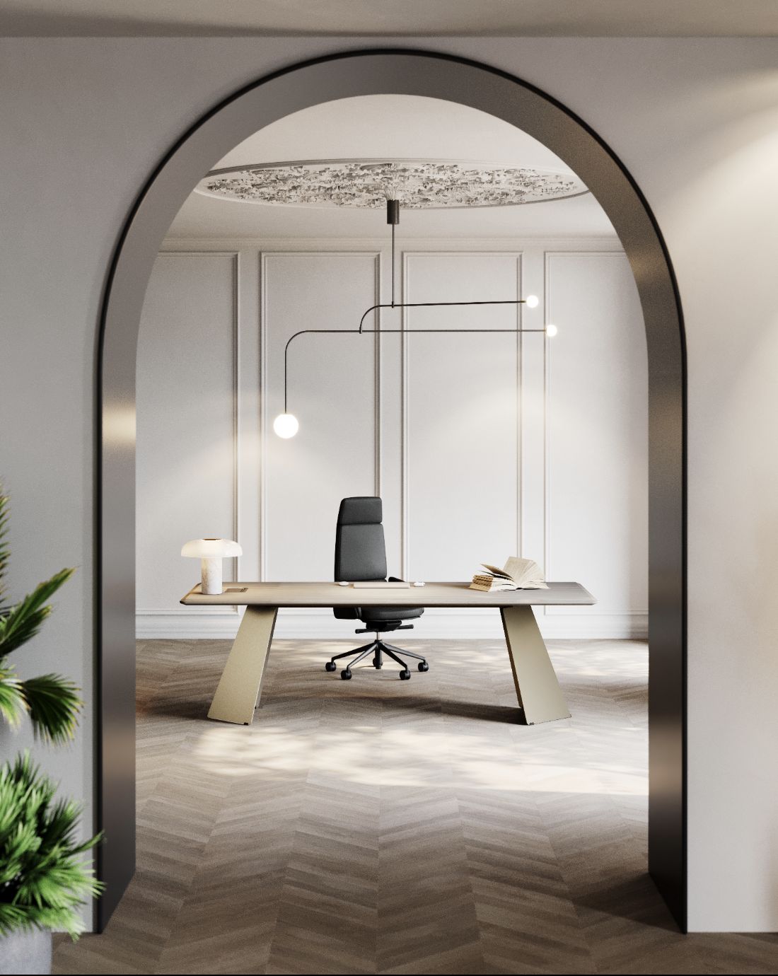 Monolith Office Desk (Photo: Orlandini Design Website)